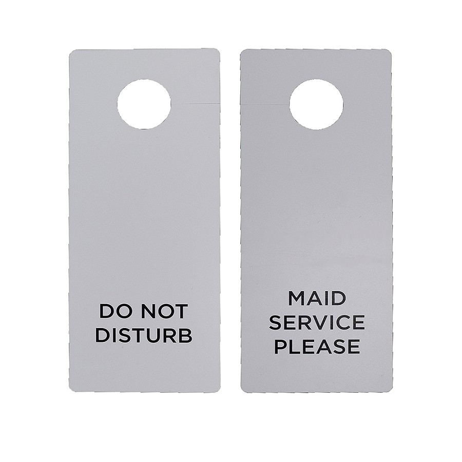 Do Not Disturb / Maid Service Door Hanger Non Logo 100 Per Case Price Per Case 