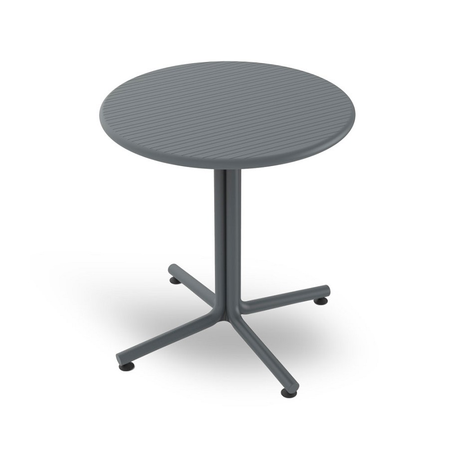Resol Bini Table 28' Round Dark Gray 