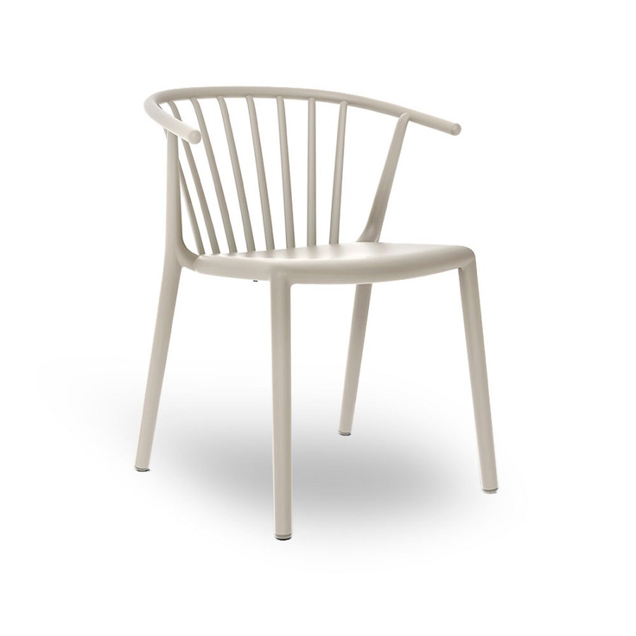 Resol Woody Stacking Chair Ivory 4 Per Case Price Per Each 