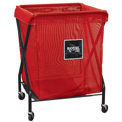 Royal Basket 8 Bushel Mesh X-Frame Cart 