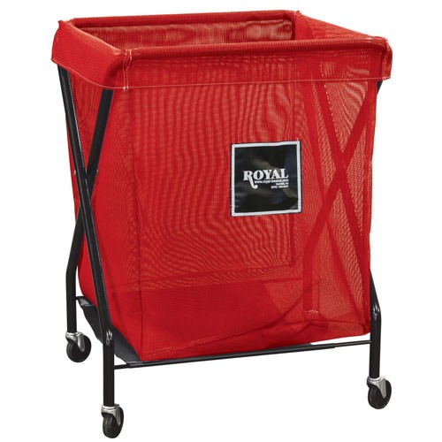 Royal Basket 8 Bushel Mesh X-Frame Cart 