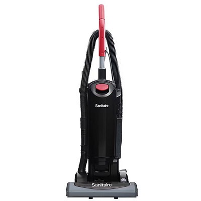 Sanitaire SC5815E Quiet Clean Commercial Upright Vacuum 10 Amps Allergen Disposable Dust Bag 40' Cord 