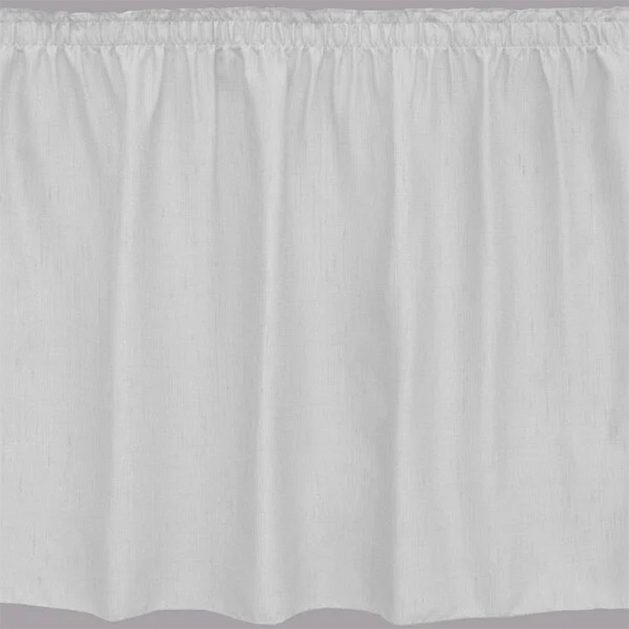 Snap Drape Marquis Shirred Pleat Table Skirting With 3/4' Velcro Clips 