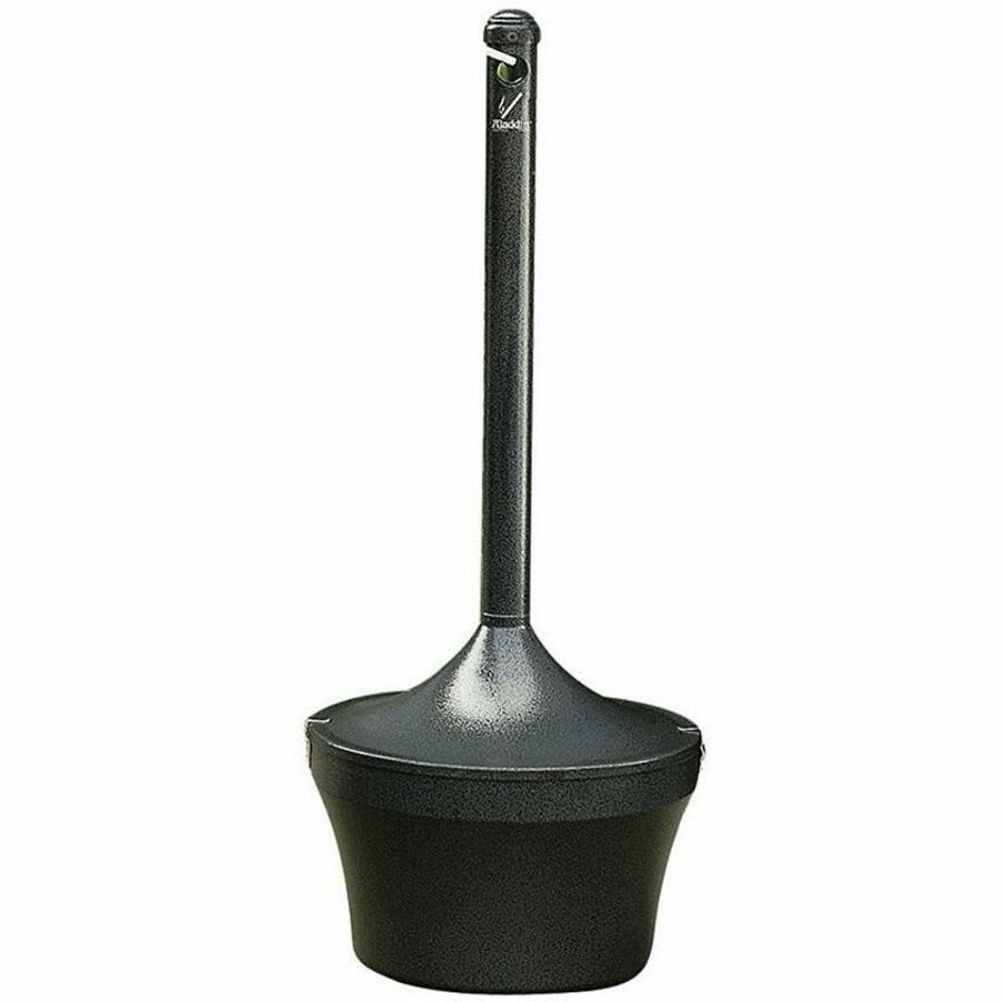 Rubbermaid Commercial Aladdin Smokers Urn - 4.50 gal Capacity - Round - 16' Opening Diameter - 39' Height - Steel - Charcoal - 1 Each 