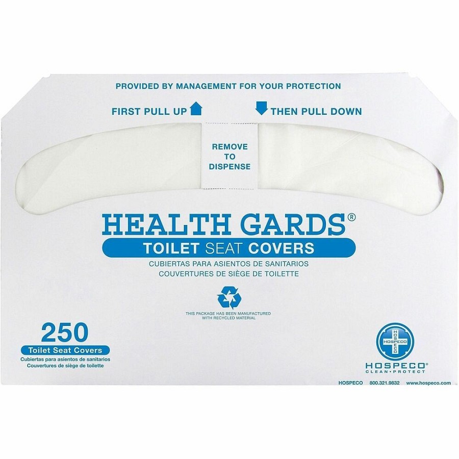 Hospeco Toilet Seat Cover - Half-fold - 4 / Carton 