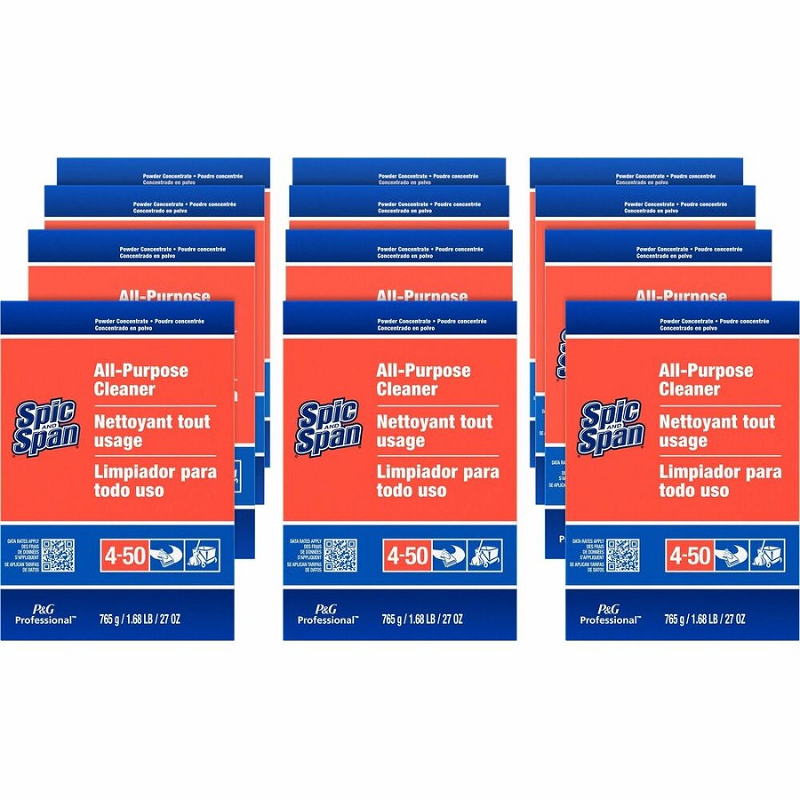 Spic and Span All-Purpose Cleaner - 27 oz (1.69 lb) - Streak-free, Heavy Duty - Orange Box - 12 / Carton 