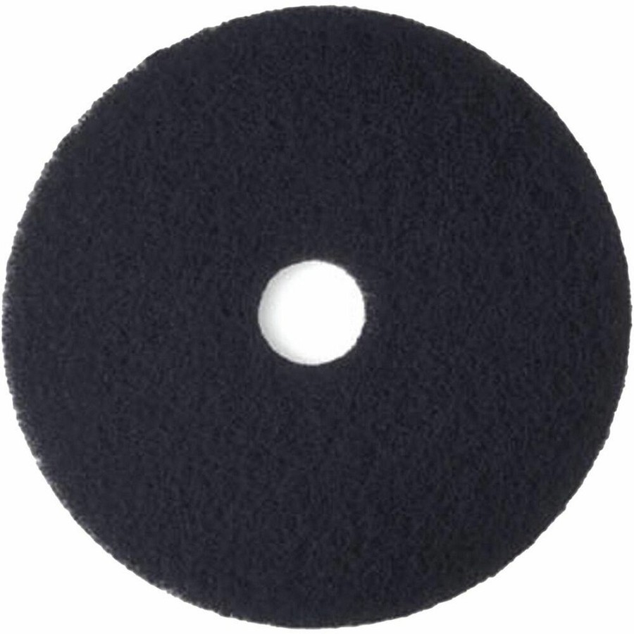 3M High Productivity Floor Stripper Pad 7300 - Round13' Diameter x 0.50' Thickness - Floor, Stripping - Concrete, Sheet Vinyl, Luxury Vinyl Tile (LVT), Marble, Terrazzo Floor - 600 rpm Maximum Speed Supported - Dirt Remover, Abrasive, Durable, Adhesive, R 
