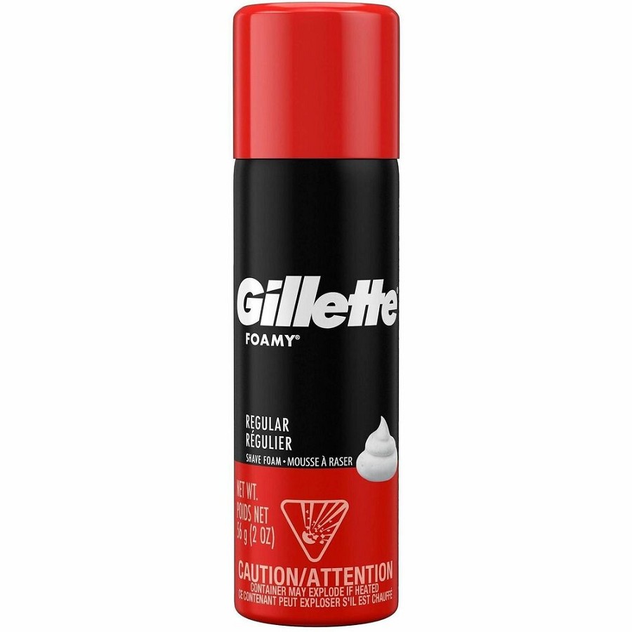 Gillette Shaving Foam - White - 48 / Carton 