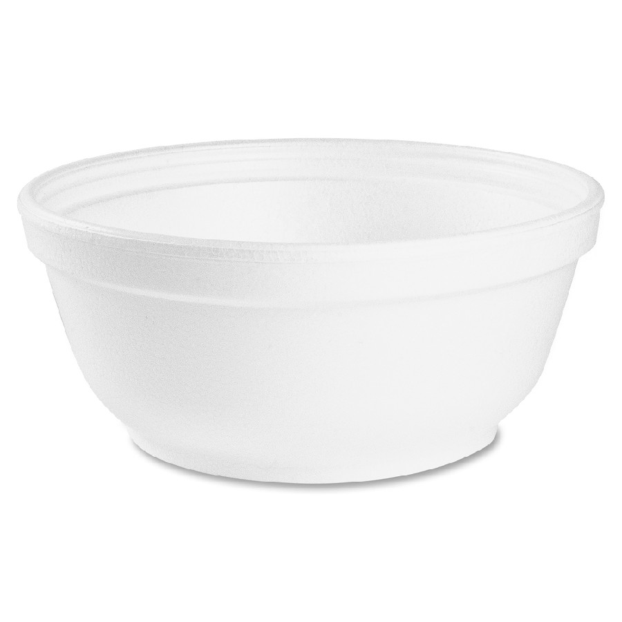 Dart J Cup 8 oz Insulated Foam Bowls - Foam Body - 50/Pack - 20 / Carton 