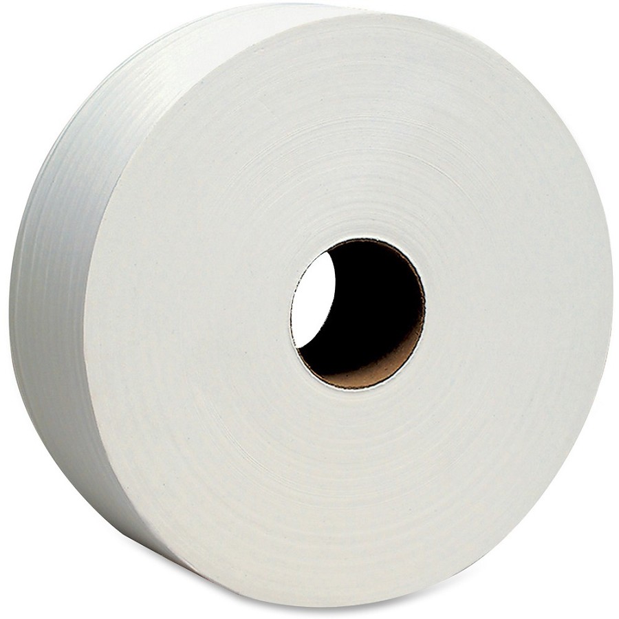Scott Essential Jumbo Roll Toilet Paper - 2 Ply - 3.55' Width x 2000 ft Length - 3 1/4' Core - White - 1 Carton 