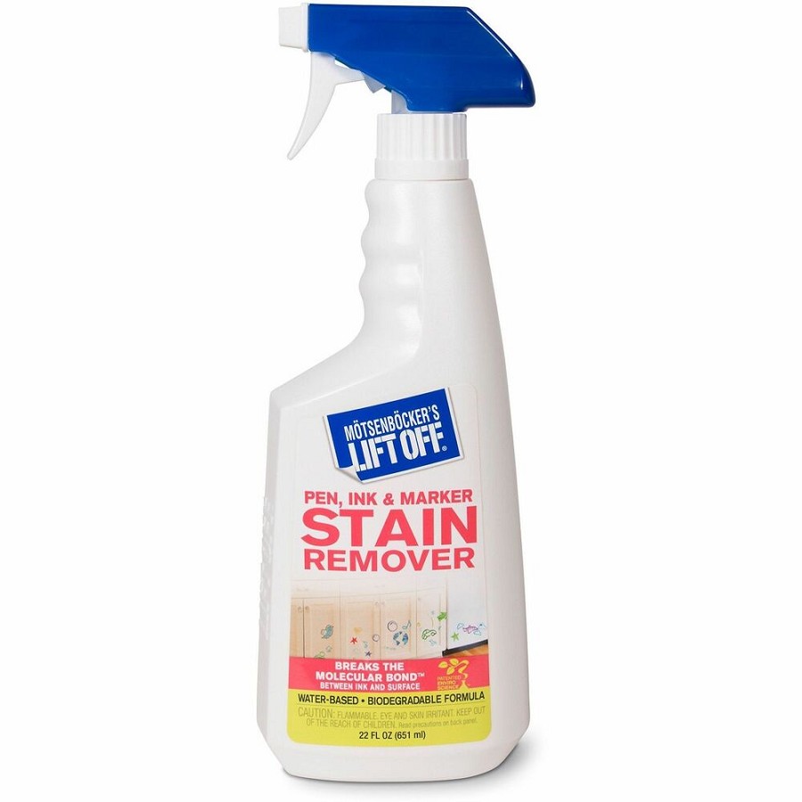 Mötsenböcker's Lift Off Water-Based Ink Stain Remover - For Multipurpose - 22 fl oz (0.7 quart) - Recommended For: Stain Remover, Ink Remover, Correction Fluid Remover, Newsprint Remover, Dyes Remover, Nail Polish Remover, Graffiti Remover - Water Resista 