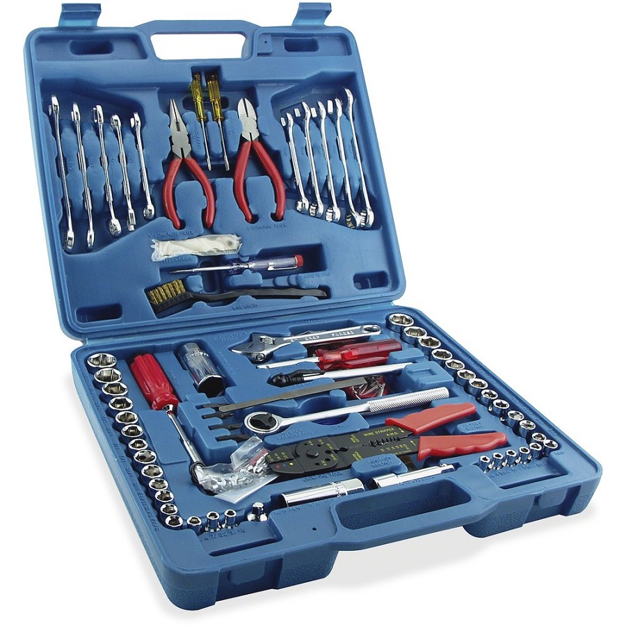 Great Neck Hardware Machinery 119-piece Tool Set - Black 