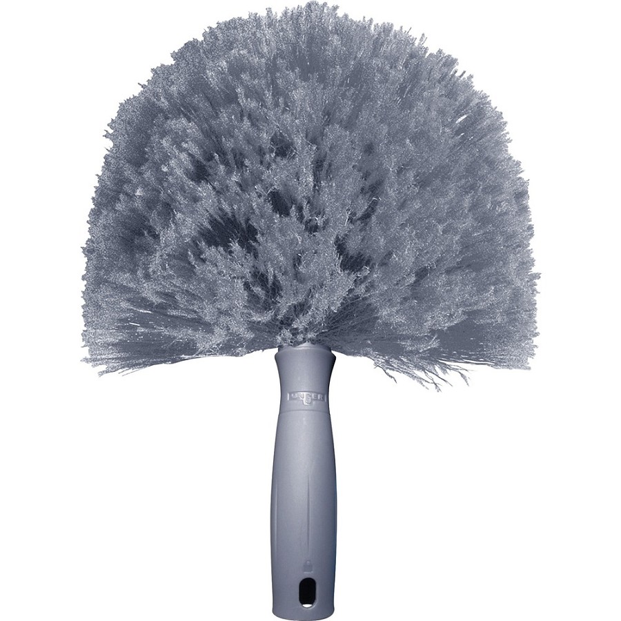 Unger Cobweb Duster Brush - 3.1' Overall Length - Gray - 6 / Carton 