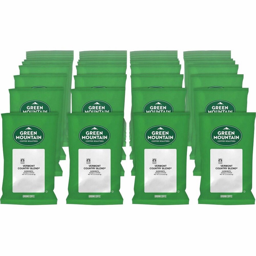 Green Mountain Coffee Roasters Fraction Pack Vermont Country Blend Coffee - Fraction Pack - Vermont Country Blend - 100 / Carton 