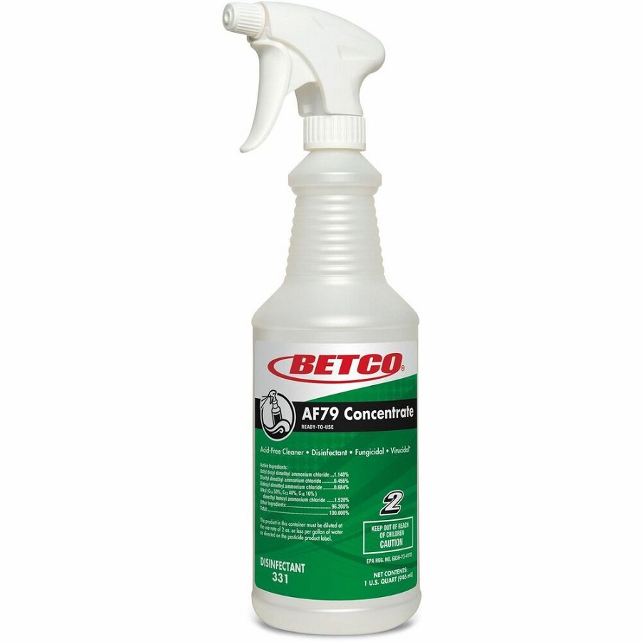 Betco Green Earth AF79 Disinfectant Empty Spray Bottle - 12 / Carton 