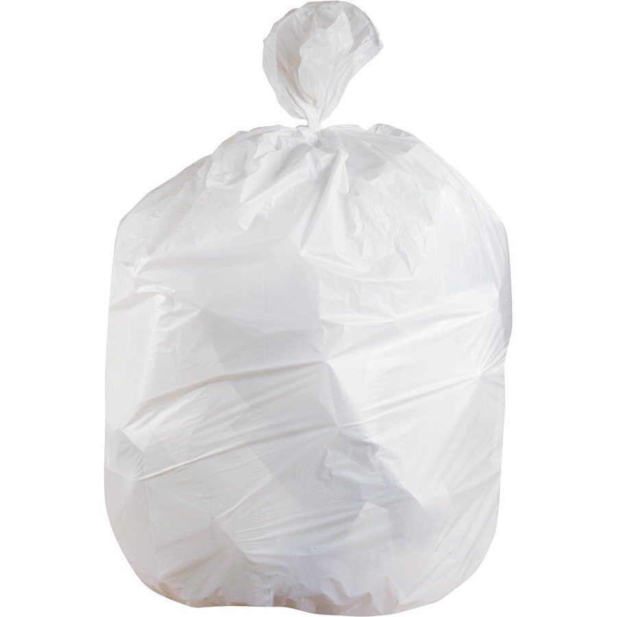 Heritage .75mil LLD Extra Heavy Can Liners - 33 gal Capacity - 39' Length x 33' Width x 0.75 mil (19 Micron) Thickness - Low Density - White - Linear Low-Density Polyethylene (LLDPE) - Can - 25/Roll - 6 / Carton 