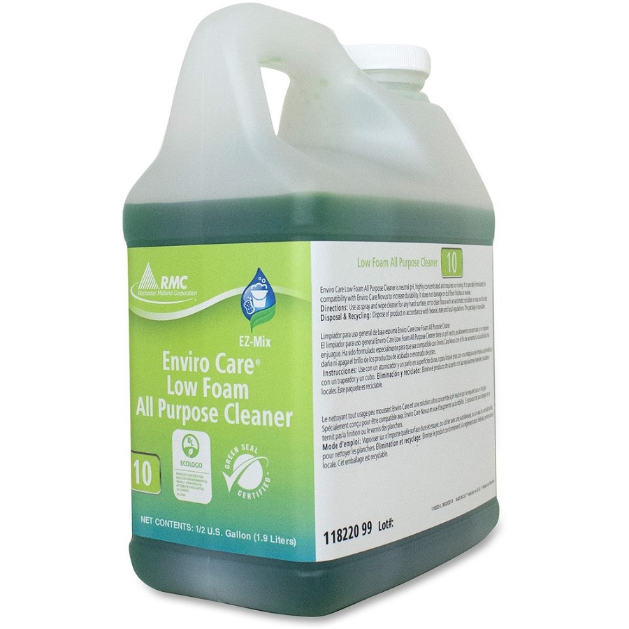 RMC Enviro Care All-purpose Cleaner - For General Purpose - Concentrate - 64.2 fl oz (2 quart) - pH Neutral, Bio-based - Green - 4 / Carton 