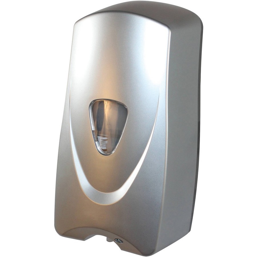 Impact Foam-eeze Bulk Foam Sensor Soap Dispenser - Automatic - 1.06 quart Capacity - Support 4 x C Battery - Silver - 1 Each 