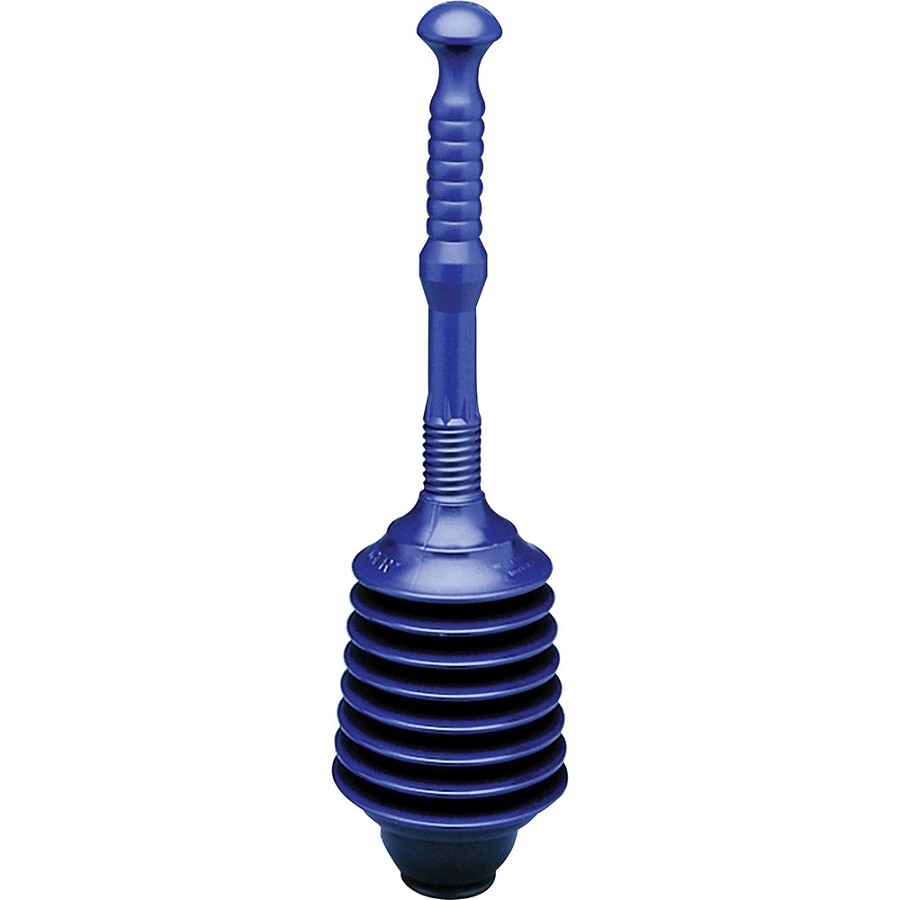 Impact Deluxe Professional Plunger - 2.75' Cup Diameter - Polyethylene - Dark Blue 