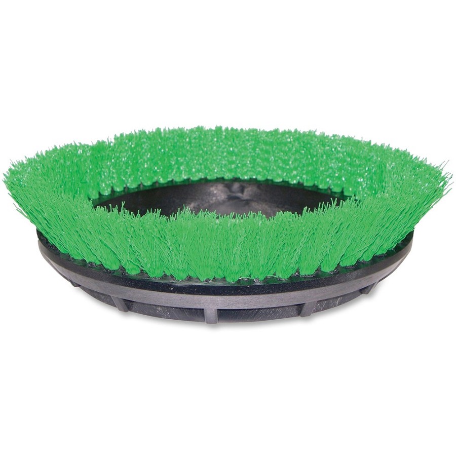Oreck Orbiter Floor Machine Green Scrub Brush - 12' Overall Diameter - Green - 1 Each 
