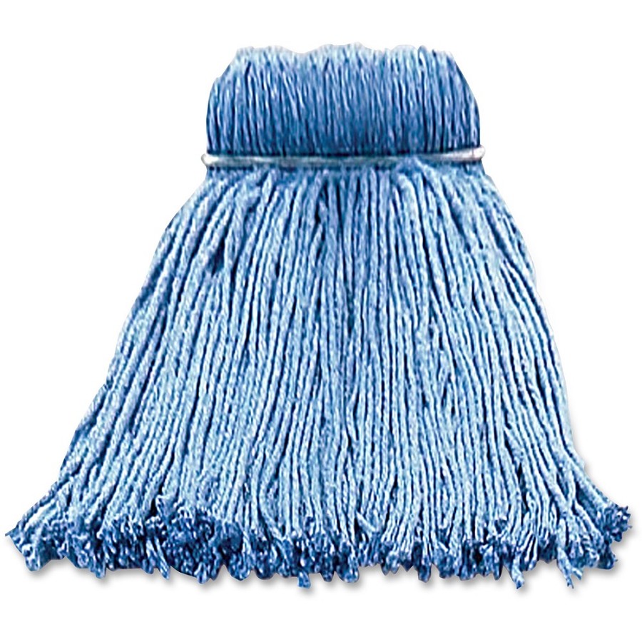 Layflat Screw-type Cut-end Wet Mop Head - Yarn - 12 / Carton 
