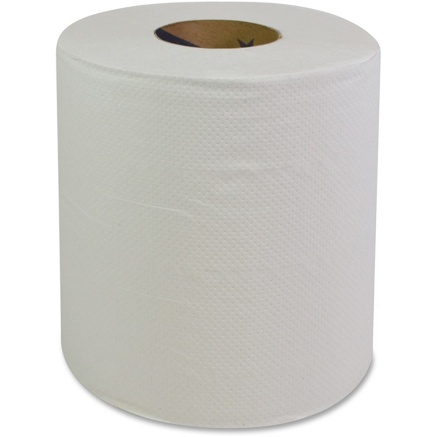 GCN Center Pull Dispenser Paper Towels - 2 Ply - 6' Width x 300 ft Length - 360 Sheets/Roll - 2 45/64' Core - White - 360/Pack - 6 / Carton 