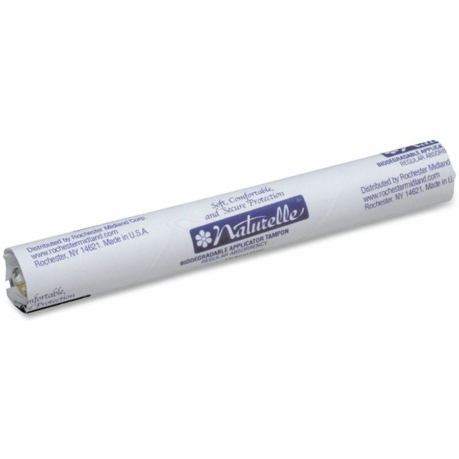 RMC Naturelle Tampons - Posi-lock Punch, Regular Absorbency - 500 / Carton 