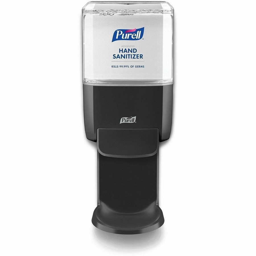 PURELL Hand Sanitizer Dispenser - Manual - 1.27 quart Capacity - Locking Mechanism, Durable, Wall Mountable - Graphite - 1 Each 