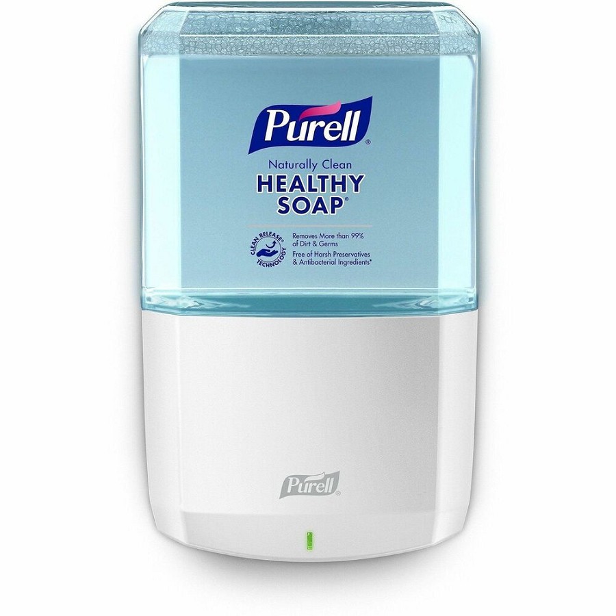 PURELL ES8 Soap Dispenser - Automatic - 1.27 quart Capacity - Touch-free, Refillable, Wall Mountable - White - 1 Each 