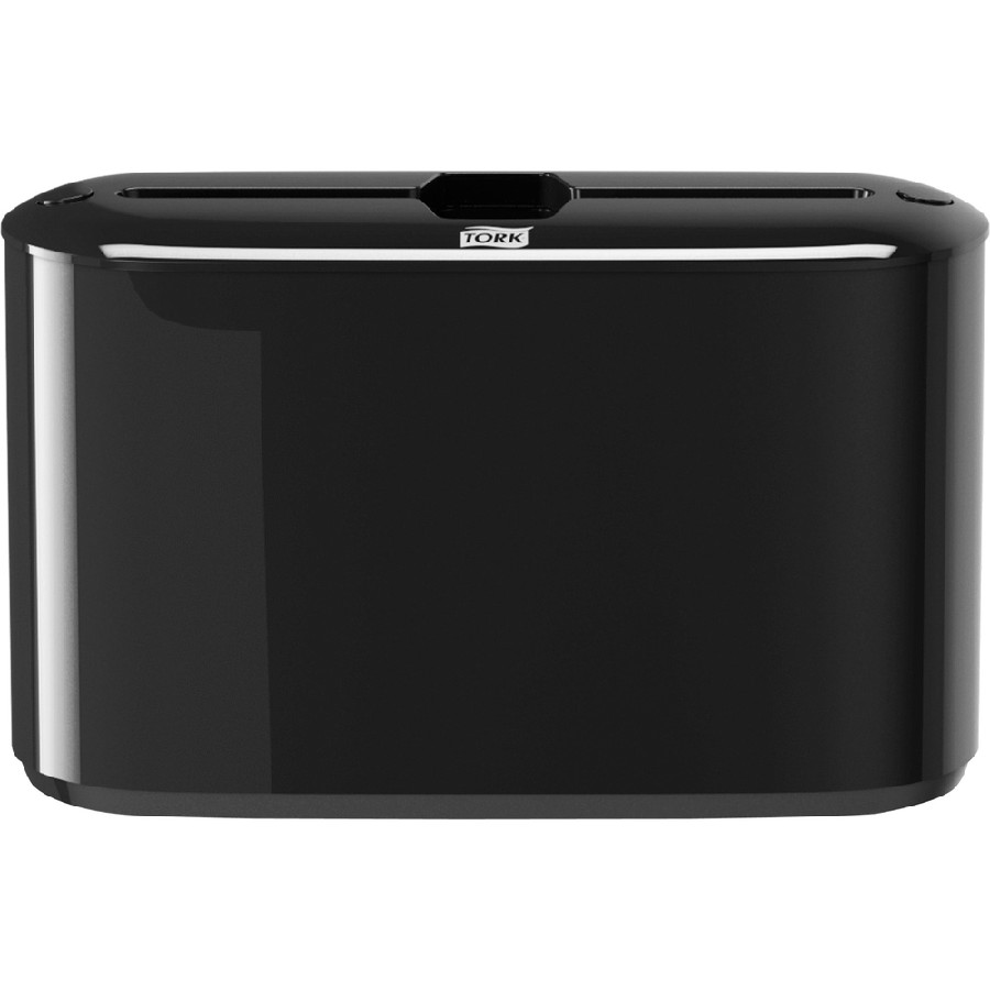 TORK Xpress Countertop Multifold Hand Towel Dispenser - Multifold Dispenser - 7.9' Height x 12.7' Width x 4.6' Depth - Plastic - Black - Compact, Lockable - 1 Each 