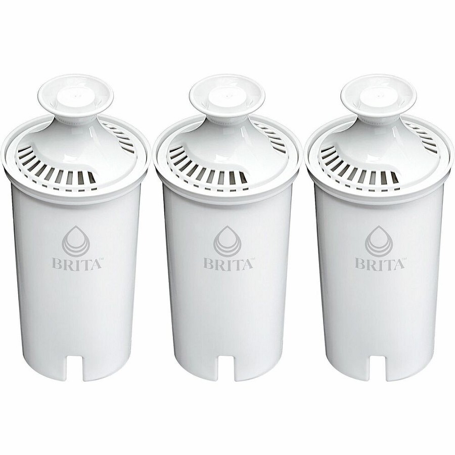 Brita Replacement Water Filter for Pitchers - Dispenser - Pitcher - 40 gal Filter Life (Water Capacity)2 Month Filter Life (Duration) - 3/Pack - 8 / Carton - Blue, White 