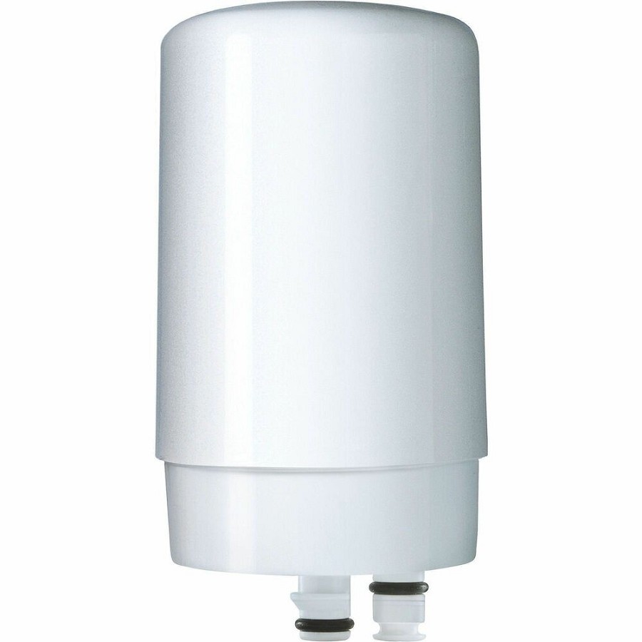 Brita On Tap Water Filtration System Replacement Filters For Faucets - 100 gal Filter Life - Blue, White - 6 / Carton 