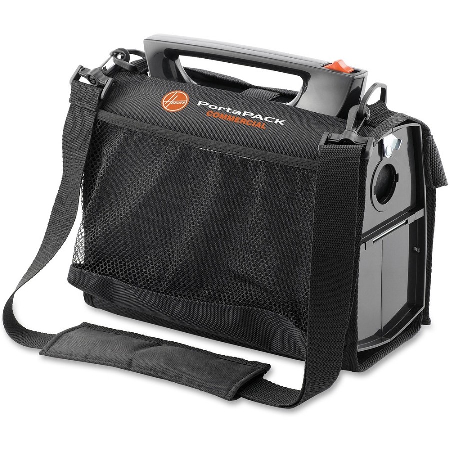 Hoover CH01005 Carrying Case Vacuum Cleaner - Black - Shoulder Strap - 4 / Carton 