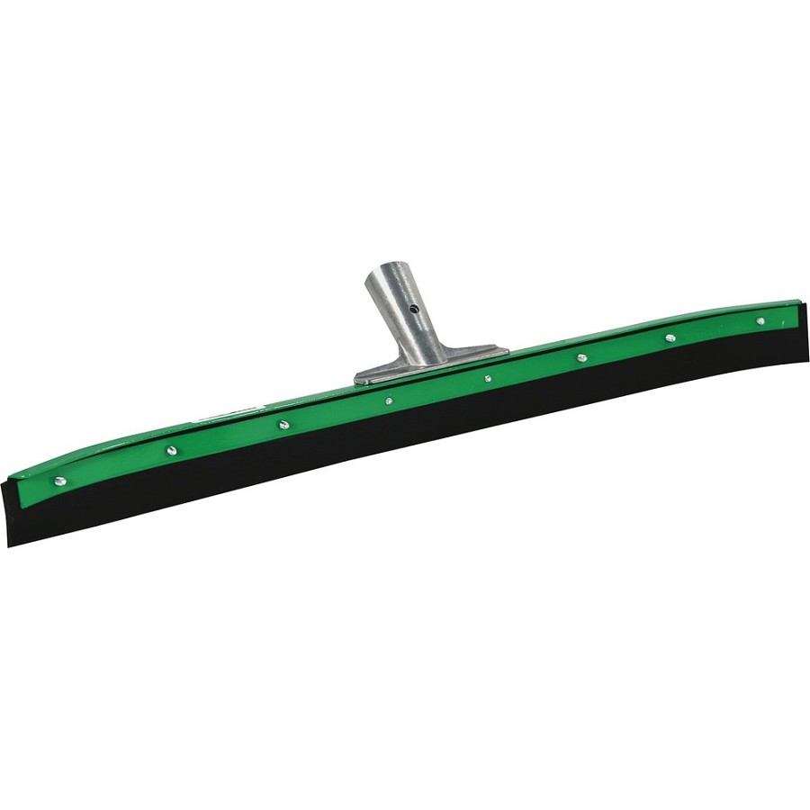 Unger AquaDozer 36' Heavy Duty Curved Floor Squeegee - 36' Rubber Blade36' Length - Heavy Duty, Durable, Sturdy - Black, Green - 6 / Carton 