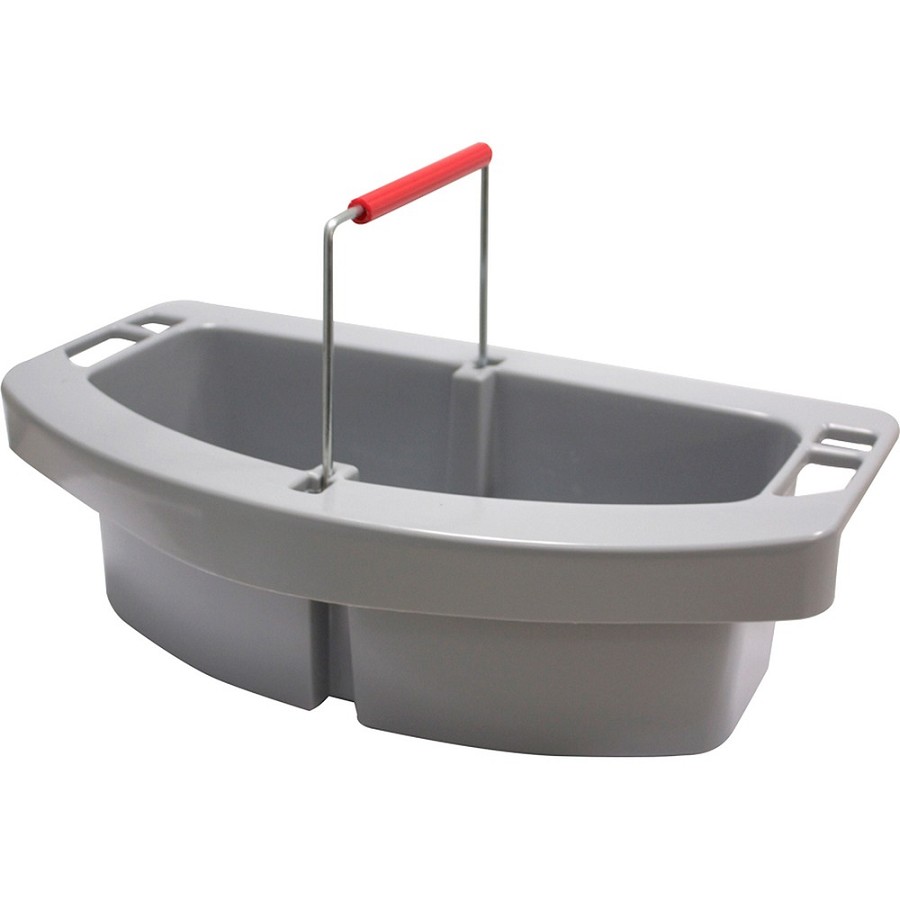Rubbermaid Commercial Brute Maid Cleaning Caddy - 9' Height x 16' Width x 5' Depth - Gray - Vinyl - 1 Each 