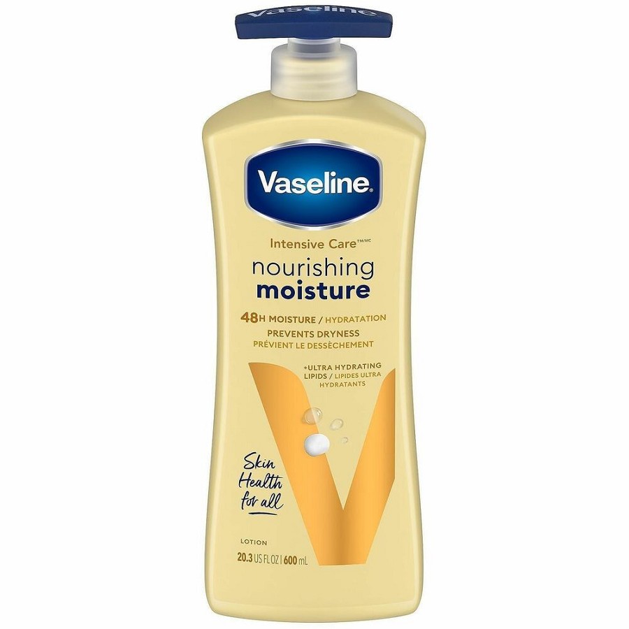 Vaseline Nourishing Moisture Lotion - Lotion - 20.30 fl oz - For Dry Skin - Applicable on Body - Moisturising, Absorbs Quickly, Non-irritating, Non-greasy - 4 / Carton 