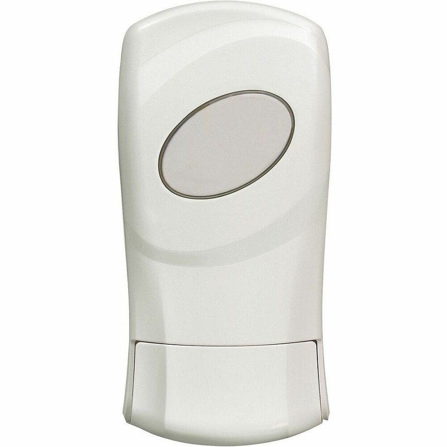 Dial FIT Manual Foam Soap Dispenser - Manual - 1.27 quart Capacity - Refillable, Durable - Ivory - 3 / Carton 