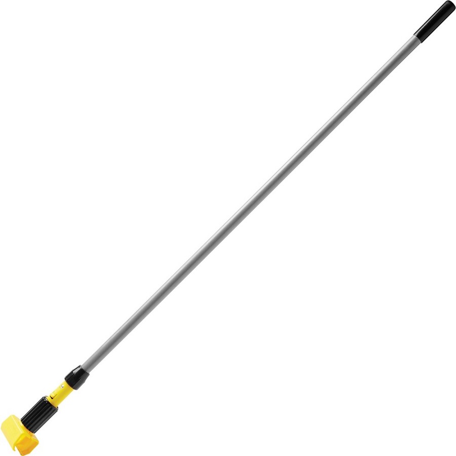 Rubbermaid Commercial Gripper 54' Fiberglass Mop Handle - 54' Length - Yellow - Fiberglass - 12 / Carton 
