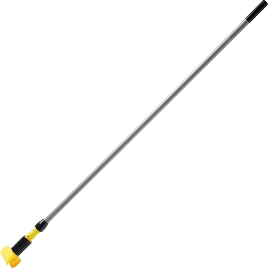 Rubbermaid Commercial Gripper 60' Fiberglass Mop Handle - 60' Length - Gray - Fiberglass - 12 / Carton 