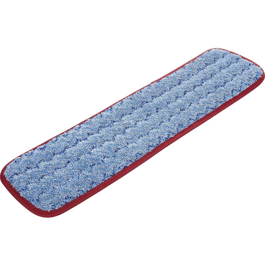 Rubbermaid Commercial Hygen 18' Microfiber Wet Pad - 18' Width - MicroFiber - 12 / Carton 
