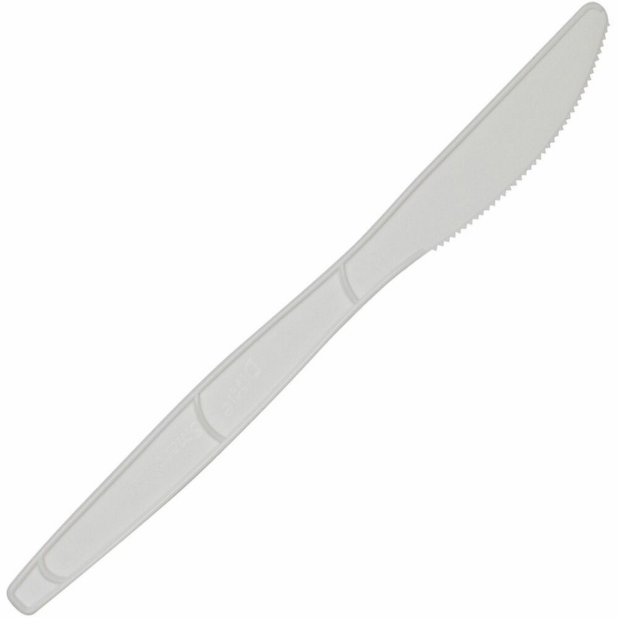 Dixie Knife - Knife - 1 x Knife - Disposable - White - 40/Pack - 24 / Carton 