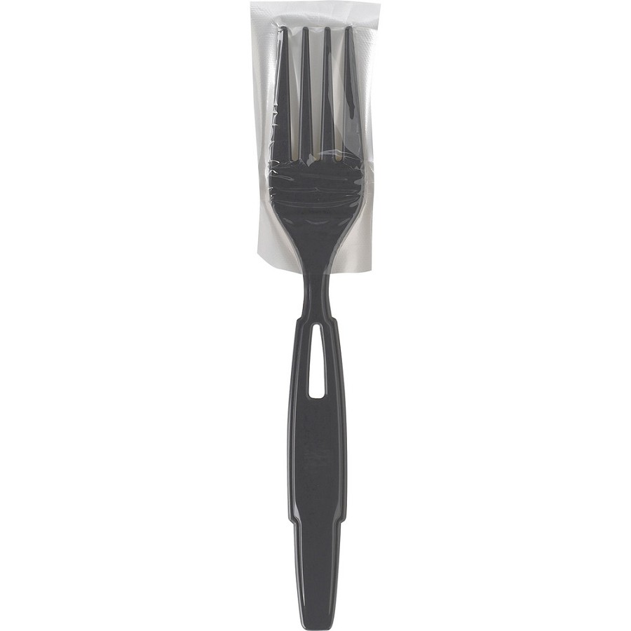 GP Pro Dixie Ultra Smartstock Series-W Heavyweight Fork Refill - Fork - 1 x Fork - Disposable - Black - 40/Pack - 1 Carton 