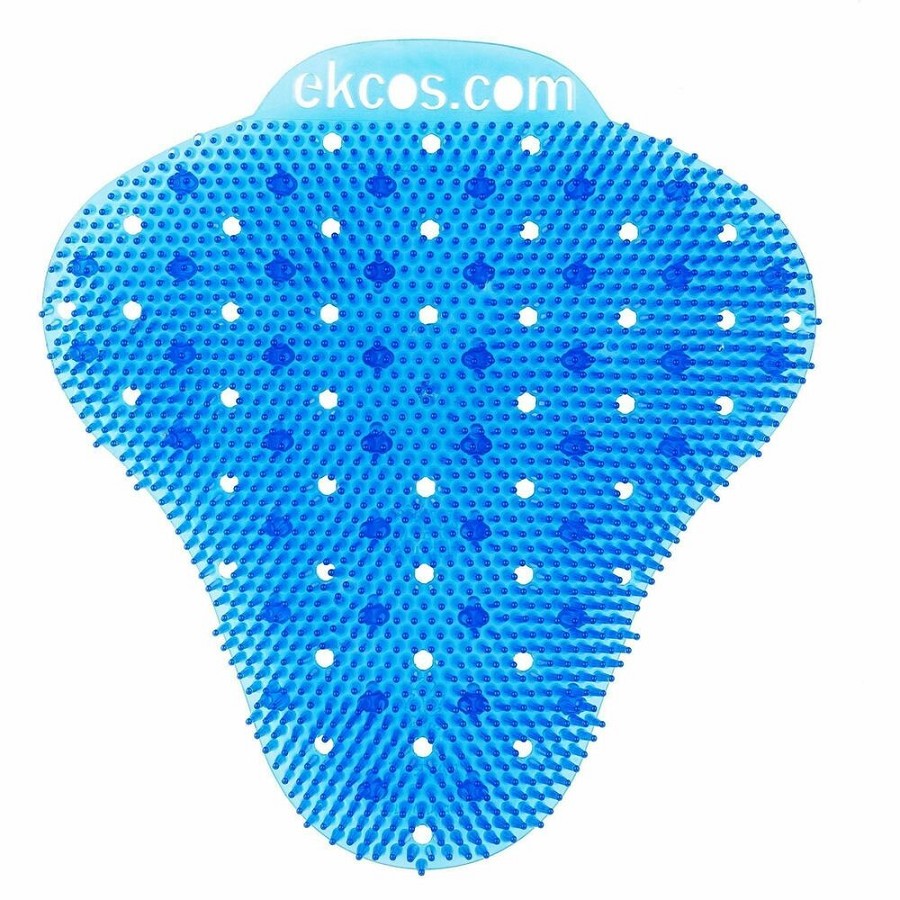 Diversey ekcoscreen Anti-splash Urinal Screen - Lasts upto 60 Days - Anti-splash, Odor Neutralizer, Anti-bacterial, Flexible, Recyclable - 12 / Carton - Blue 
