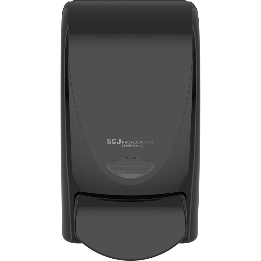 SC Johnson Proline Curve Manual Dispenser - Manual - 1.06 quart Capacity - Durable, Antimicrobial, Anti-bacterial - Black - 1 Each 