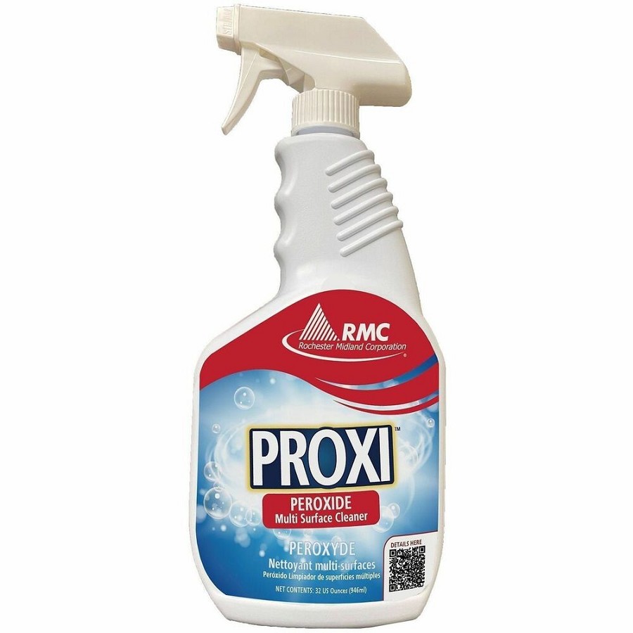 RMC Proxi Spray/Walk Away Cleaner - Ready-To-Use - 24 fl oz (0.8 quart) - Mild Scent - Deodorize, Quick Drying, Phosphate-free, Scrub-free - Clear - 6 / Carton 