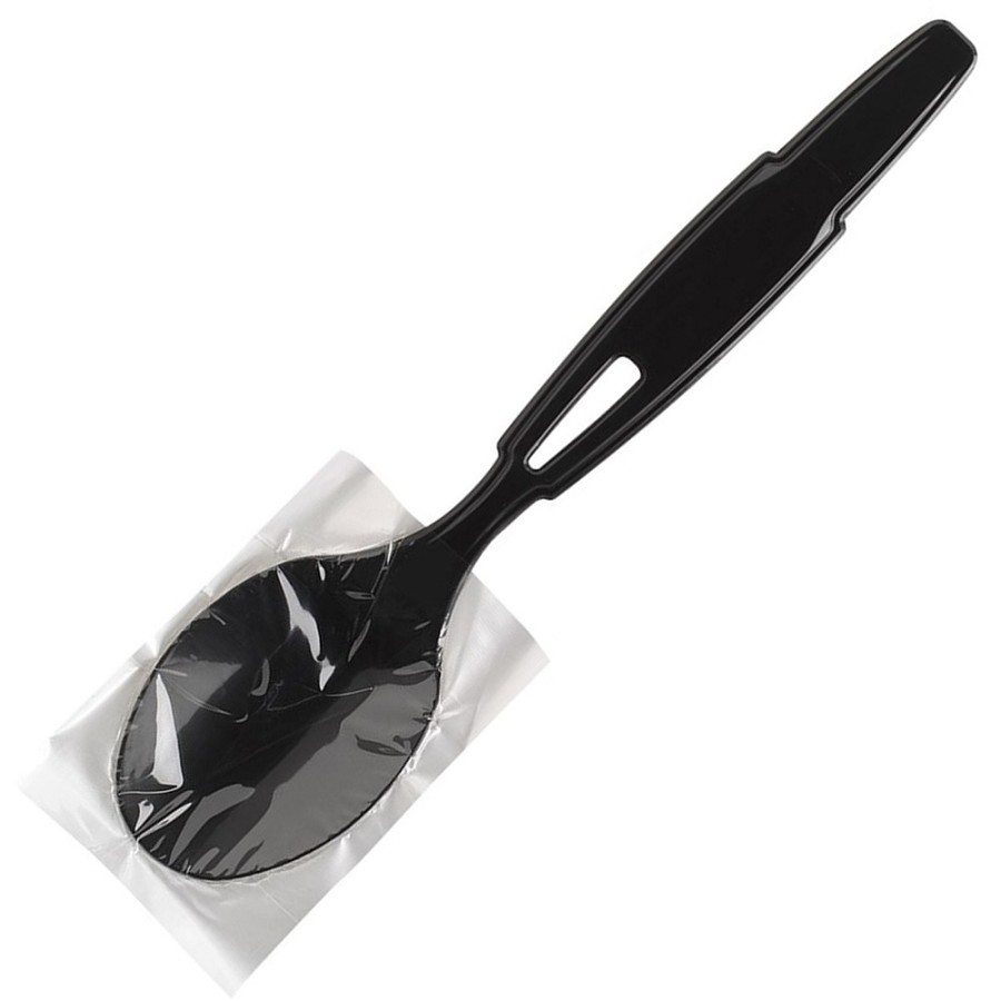 GP Pro Dixie Ultra Smartstock Series-W Heavyweight Teaspoon Refill - Teaspoon - 1 x Teaspoon - Disposable - Black - 40/Pack - 1 Carton 