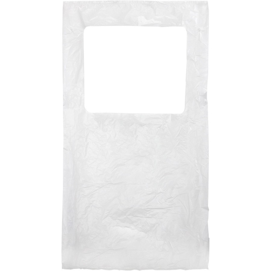 Scensibles Universal Poly Receptacle Liners - 12.50' Width x 23' Depth - Frosted Clear - High-density Polyethylene (HDPE) - Receptacle - 500 / Carton 