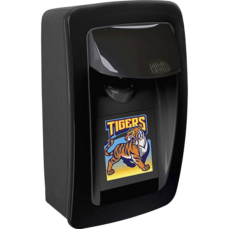 Health Guard DECO Manual Dispenser - Manual - 1.27 quart Capacity - Leak Proof, Durable, Refillable - Black - 1 Each 