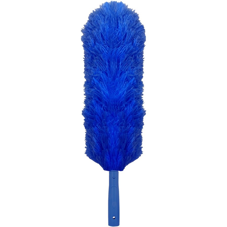 Ettore Microswipe Microfiber Duster - MicroFiber Bristle - Blue - 1 Each 