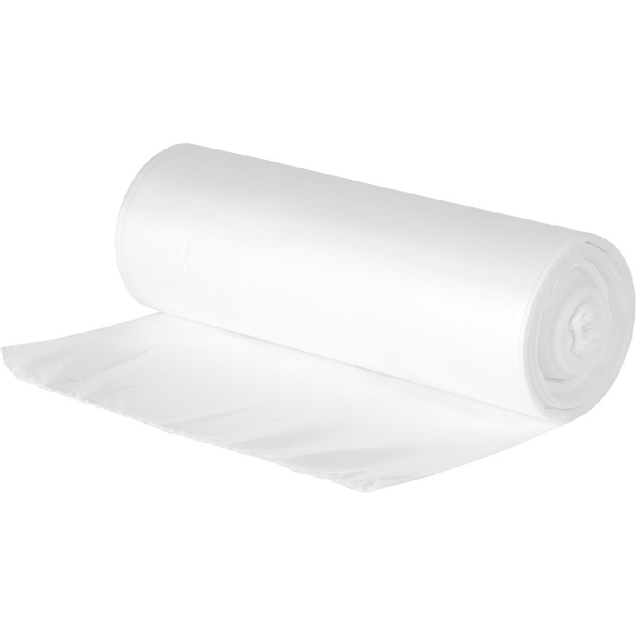 Genuine Joe Heavy-duty Trash Can Liners - 60 gal Capacity - 58' Length x 39' Width x 2.70 mil (69 Micron) Thickness - Clear - Waste Disposal, Debris, Office Waste, Food Waste - 1 Carton 